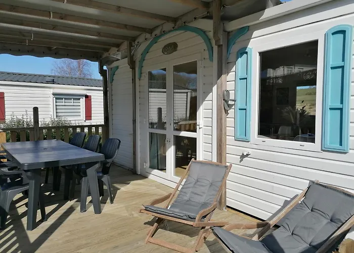 Mobil Home 4 Personnes En Bord De Mer - Camping Les Goelands