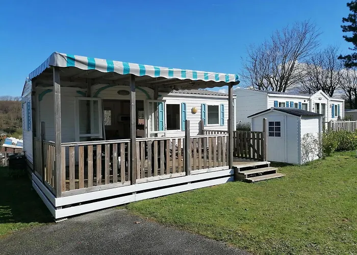 Mobil Home 4 Personnes En Bord De Mer - Camping Les Goelands