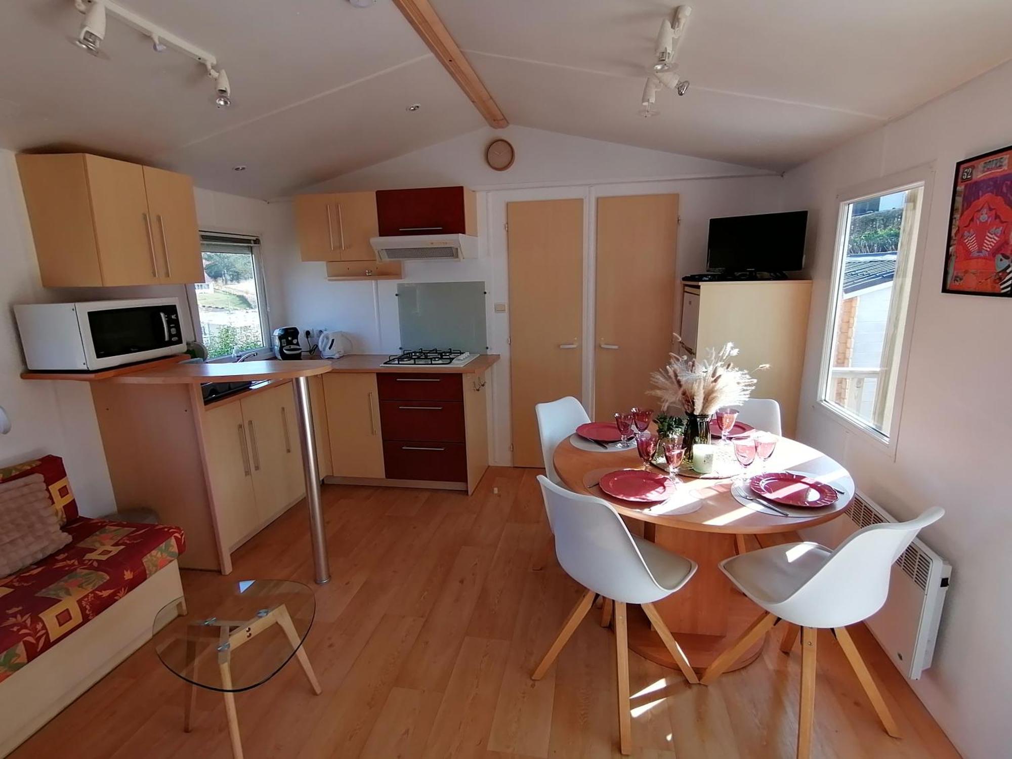 Mobil 4 Personnes En Bord De - Les Goelands Holiday home *